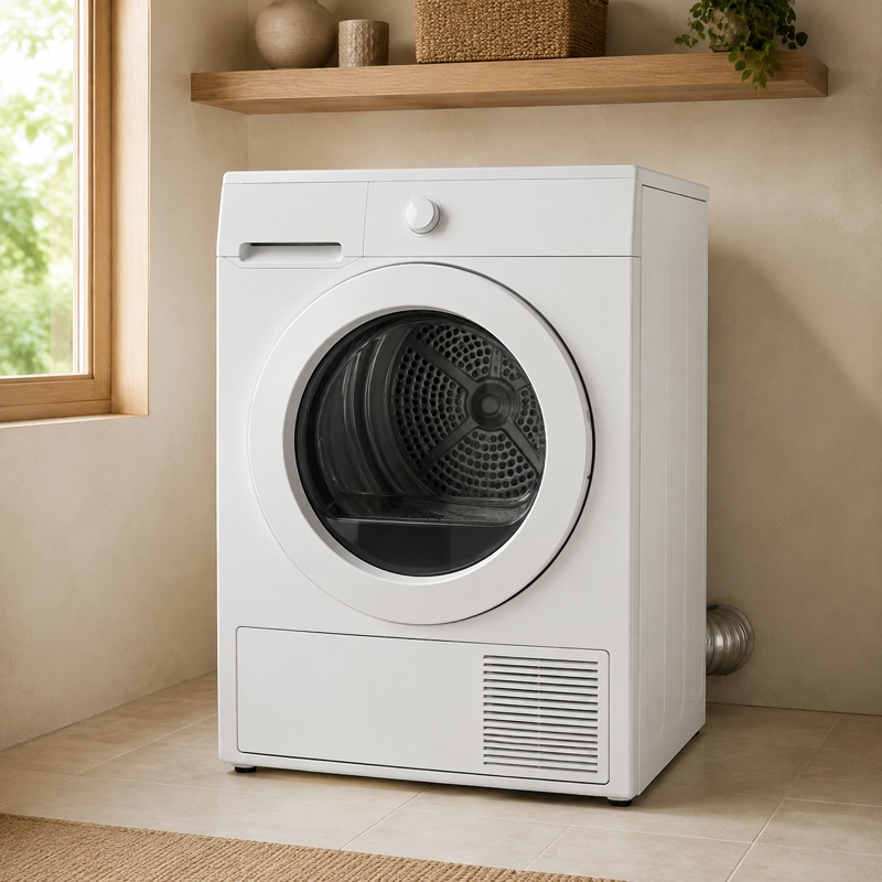 Modern front-load clothes dryer